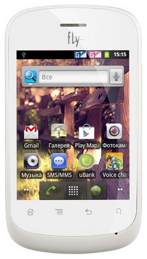 Смартфон  FLY  IQ235 White (2 SIM)