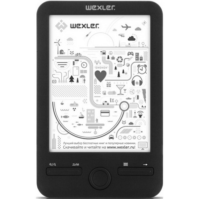 Электронная книга  WEXLER  E6003B black