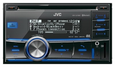 Автомагнитола  JVC  KW-SD70BT