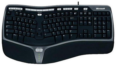 Клавиатура проводная  MICROSOFT  Natural Ergonomic Keyboard 4000