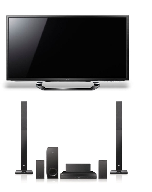 Телевизор  LG  47LM620T + ДК Bly-Ray  LG  BH6420P