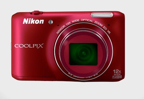 Фотоаппарат  NIKON  S6400 CoolPix красный