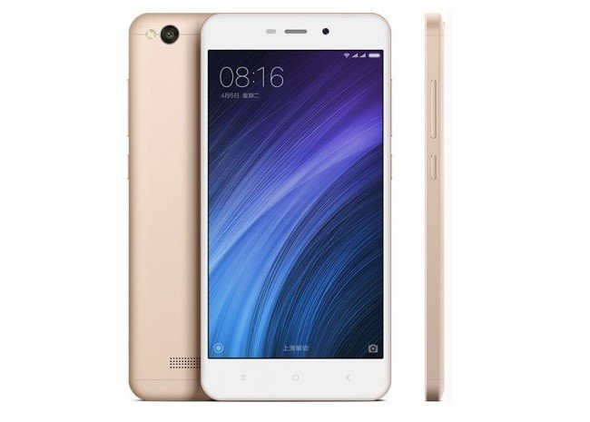 Смартфон XIAOMI REDMI 4A 16Gb LTE gold (2 SIM)