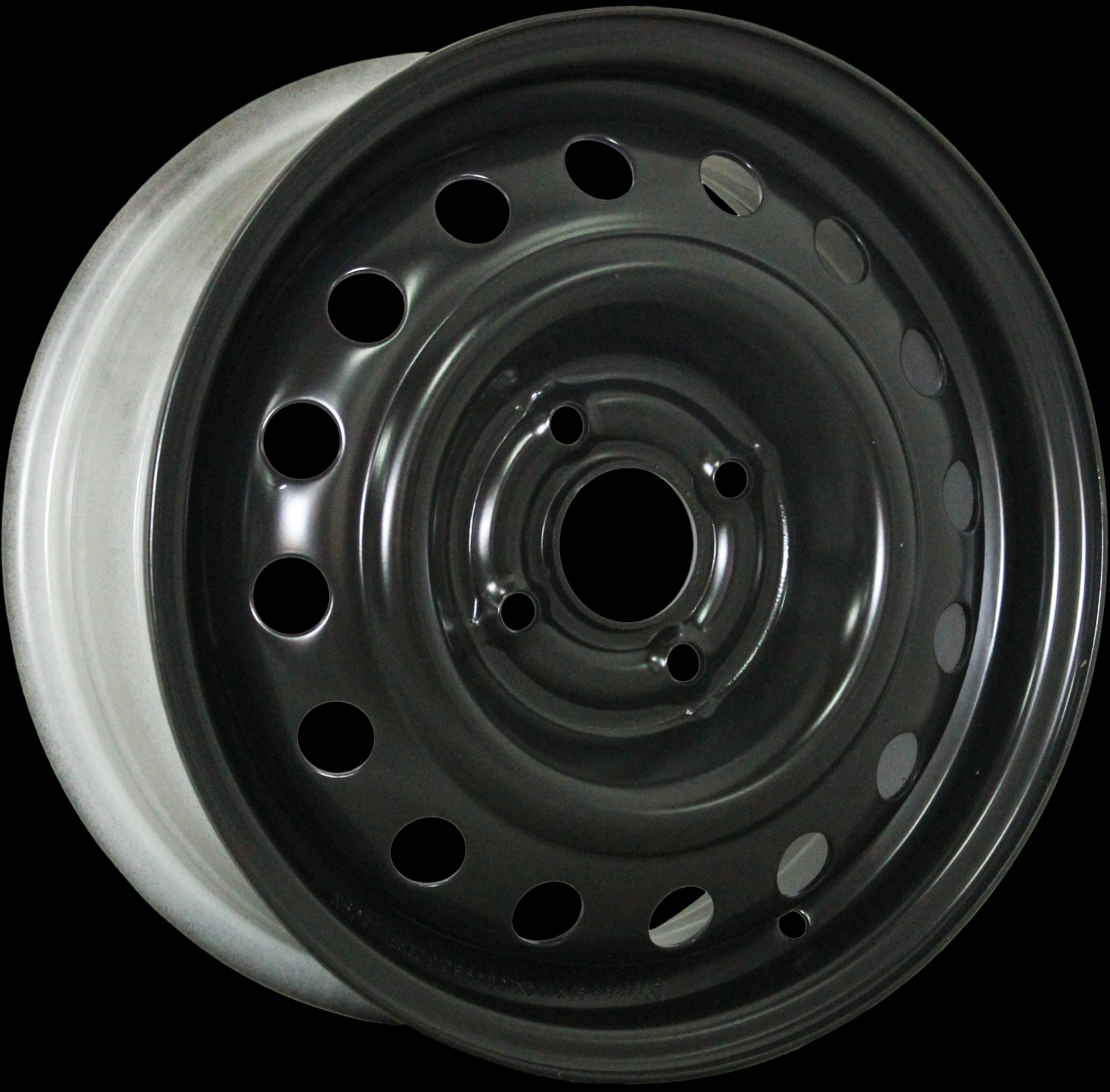 Диск автомобильный TREBL 9493T 6.5X16/4X108 ET23 D65.1 BLACK