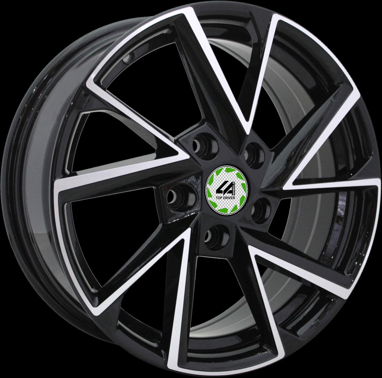 Диск автомобильный REPLICA TD RN10-S 6.5X16/5X114.3 ET47 D66.1 BKF