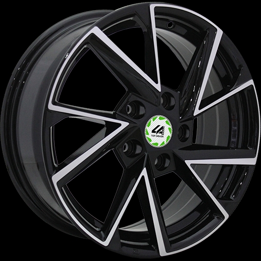 Диск автомобильный REPLICA TD SK9-S 6X15/5X100 ET38 D57.1 BKF