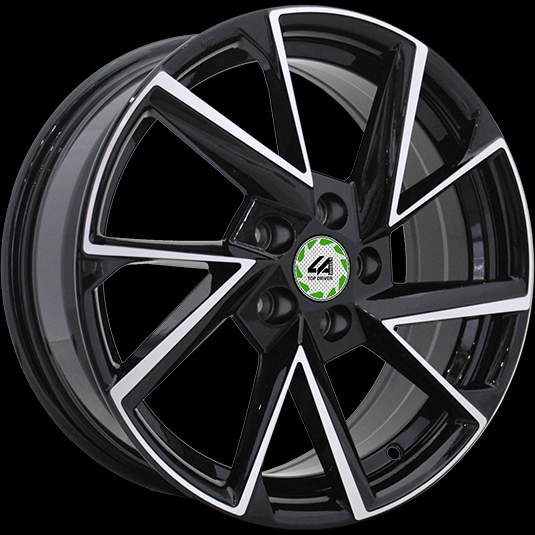 Диск автомобильный REPLICA TD VV12-S 6.5X16/5X112 ET46 D57.1 BKF