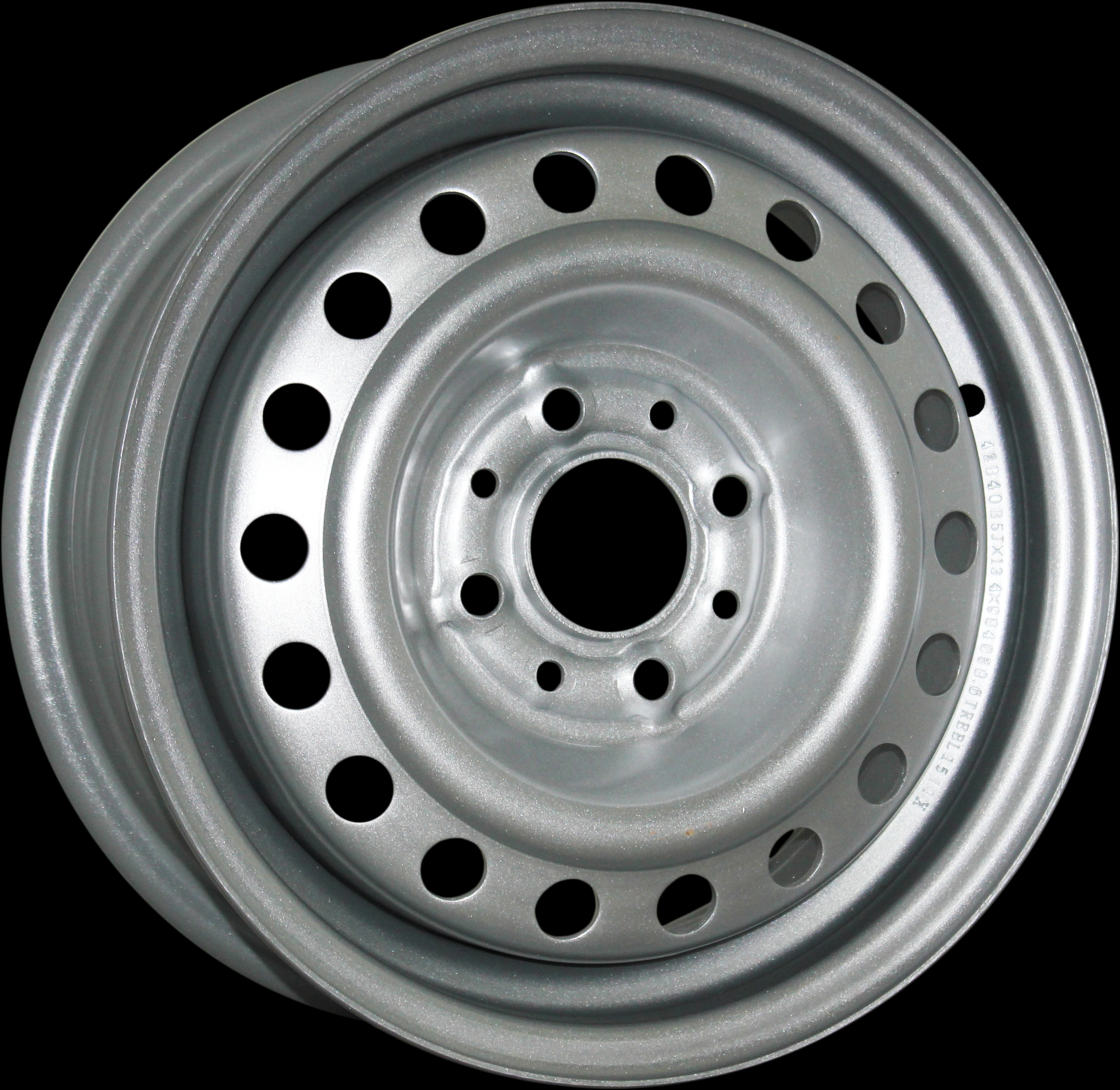 Диск автомобильный TREBL 8337T 6.5X15/5X160 ET60 D65 SILVER