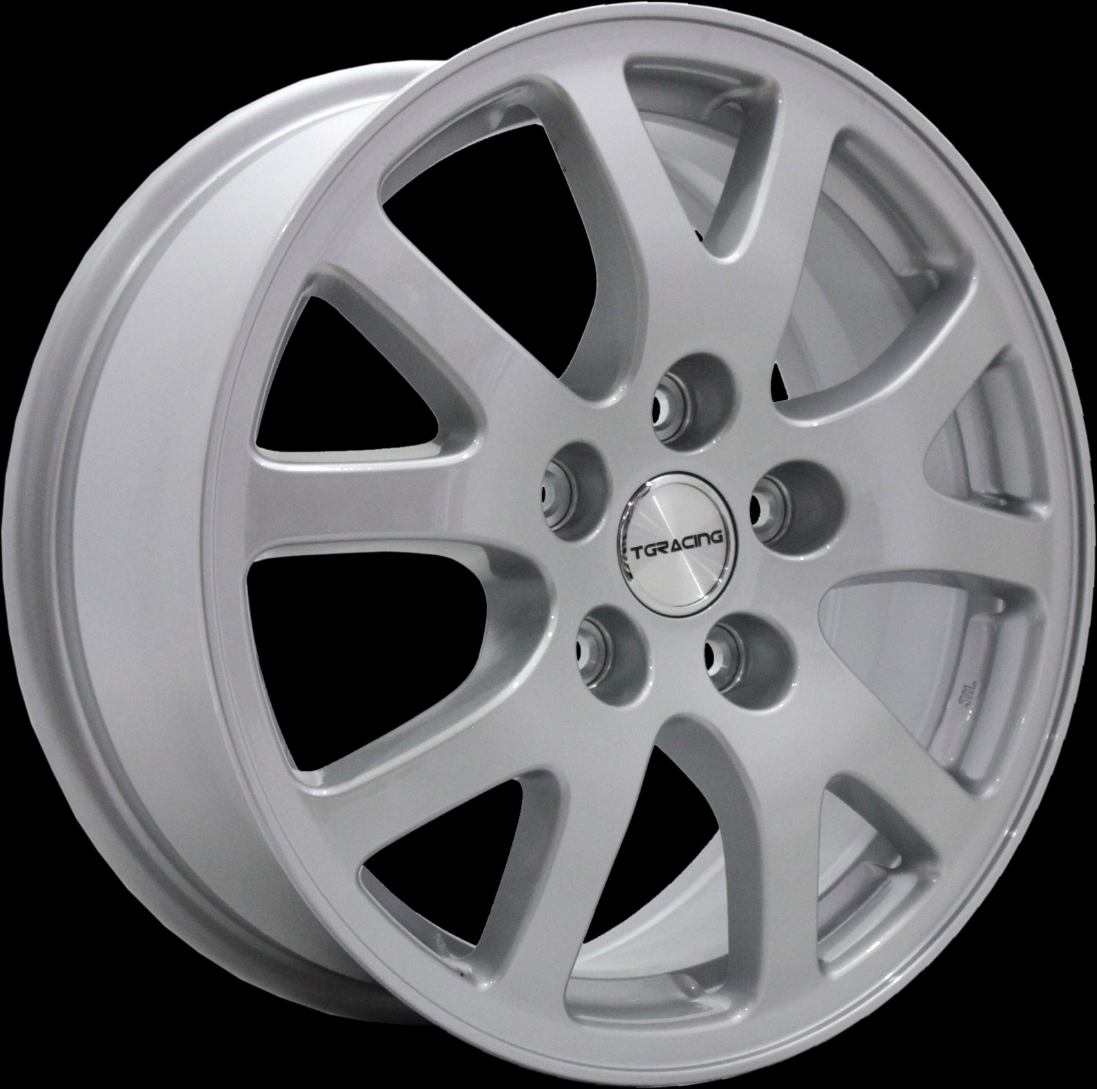 Диск автомобильный TGRACING LZ324 6.5X16/5X114.3 ET55 D67.1 SILVER