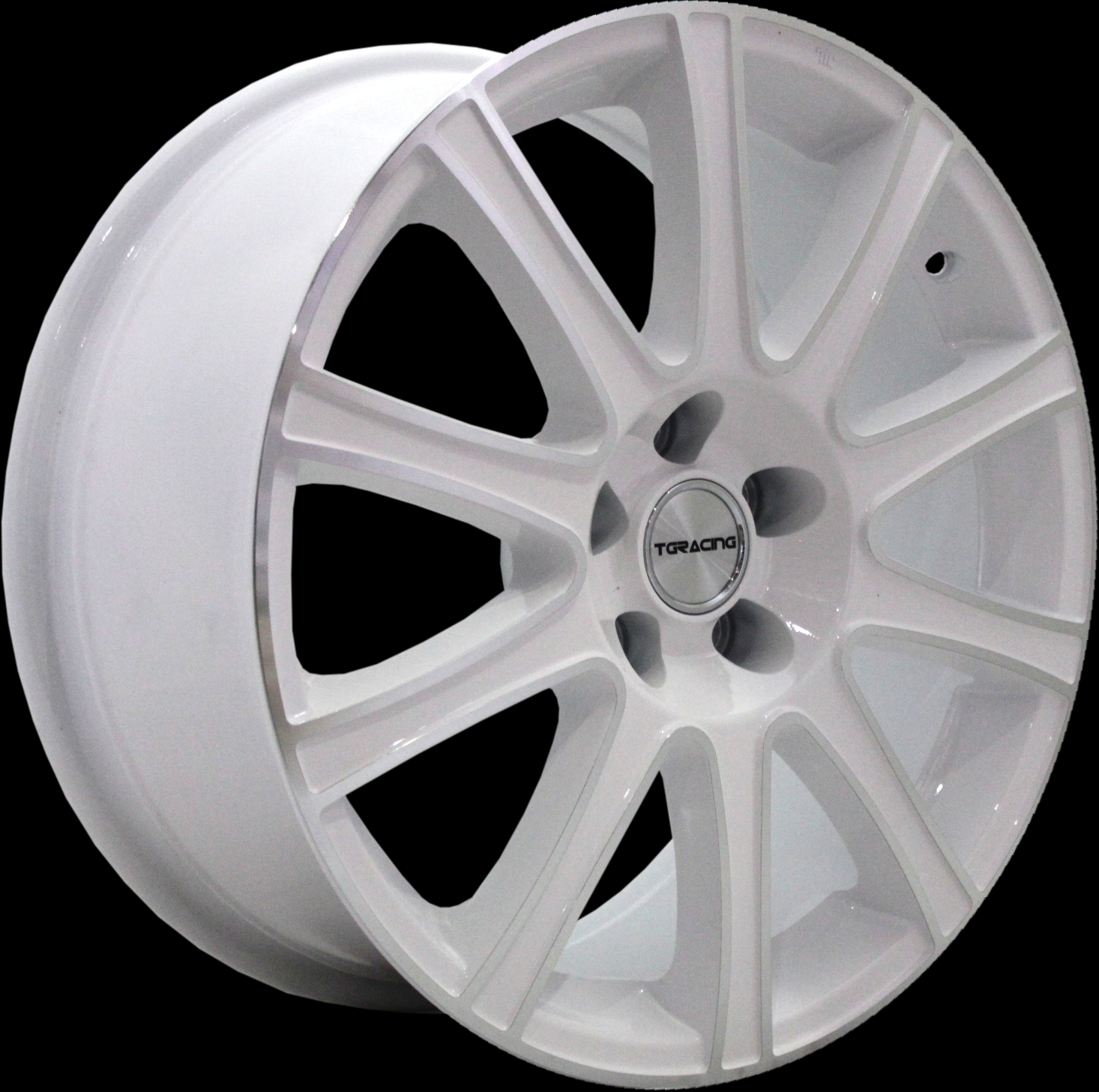 Диск автомобильный TGRACING L015 7.5X17/5X105 ET38 D56.6 WHITE_POL