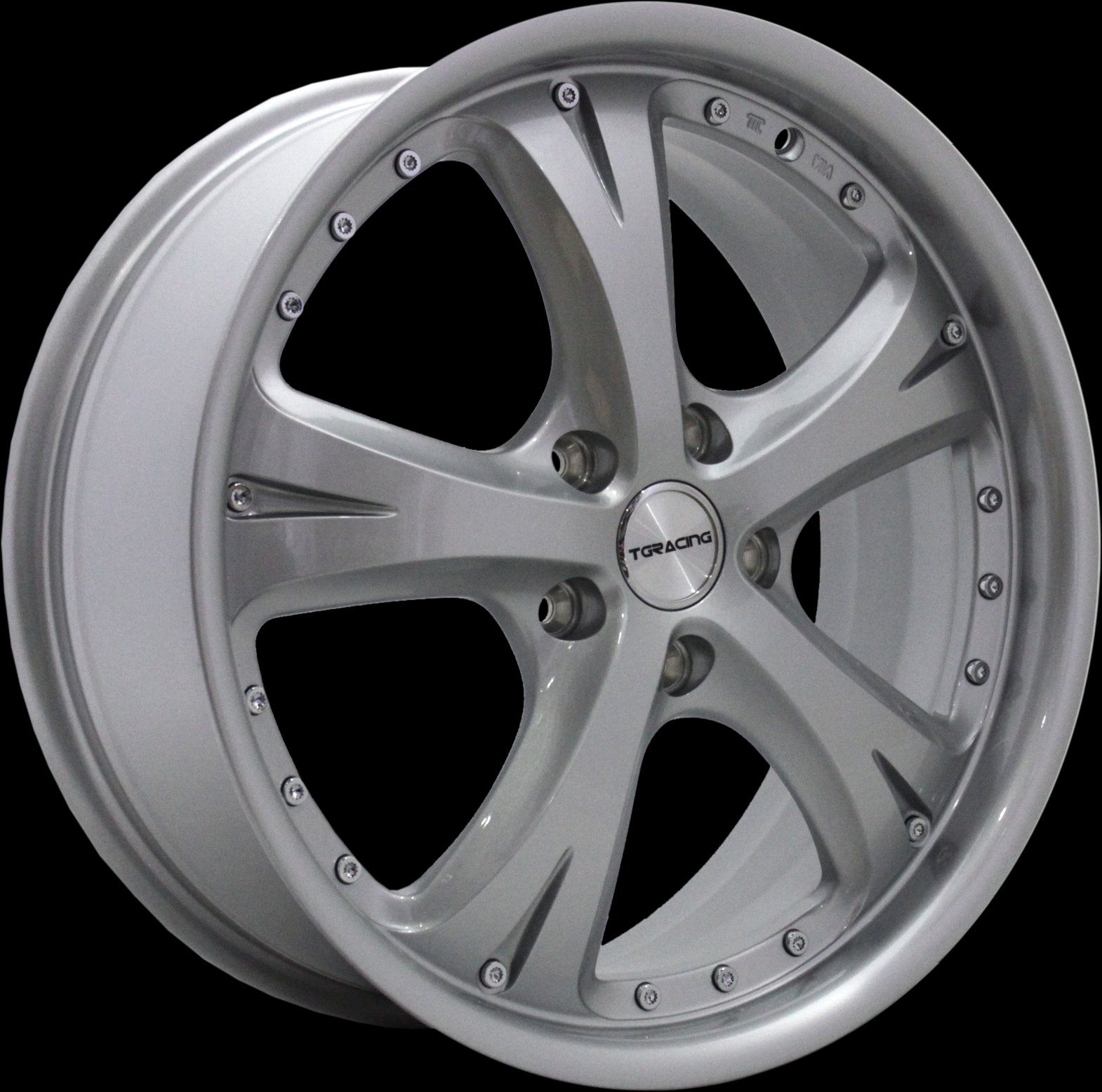 Диск автомобильный TGRACING LZ007 7.5X18/5X114.3 ET52 D73.1 SILVER