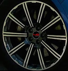 Диск автомобильный REPLICA LEGEARTIS CONCEPT-A 521 8.5X19/5X112 ET28 D66.6 BKF