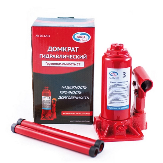 Домкрат AUTOVIRAZH AV-072403 3т