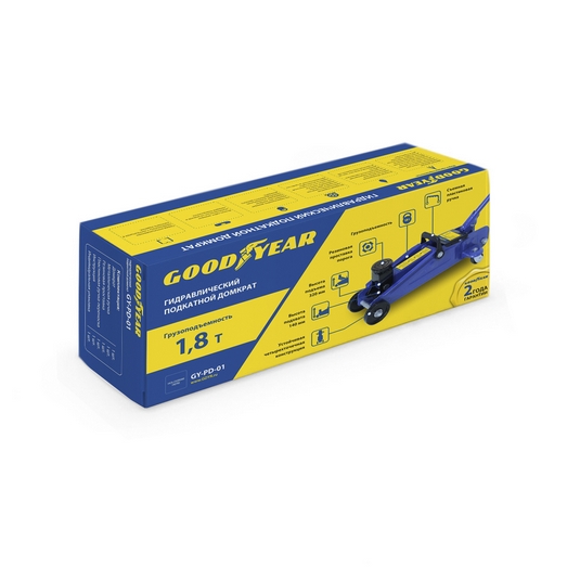 Домкрат GOODYEAR GY-PD-01 1,8т