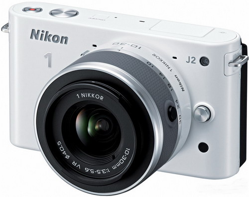 Фотоаппарат  NIKON  1 J2 Kit 10-30мм VR белый