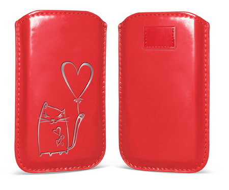 Сумочка  Standart  Кошка с шариком красный L (17С-0102)