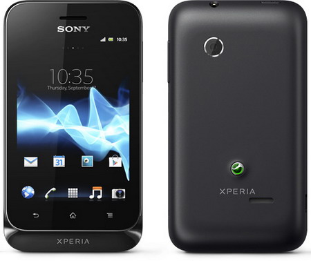 Смартфон  SONY  ST21i  Xperia Tipo black