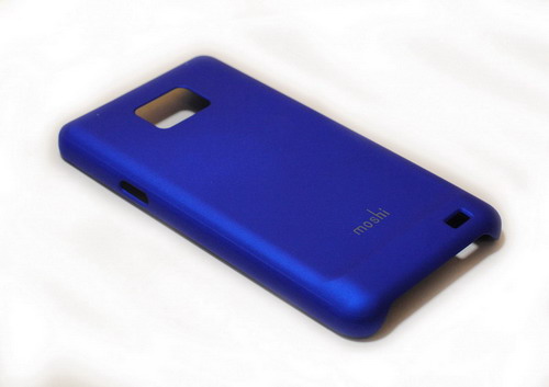 Панель  MOSHI  iGlaze Samsung i9001синяя + защ.пленка