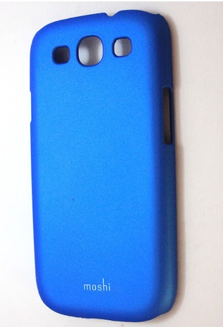 Панель  MOSHI  iGlaze Samsung 9300 синяя + защ.пленка