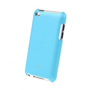 Панель  MOSHI  iGlaze Samsung i8160 голубая + защ.пленка