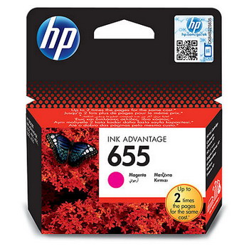 Картридж  HP  655 Purpur (CZ111AE)