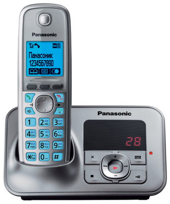 Радиотелефон  PANASONIC  TG 6621 RUM