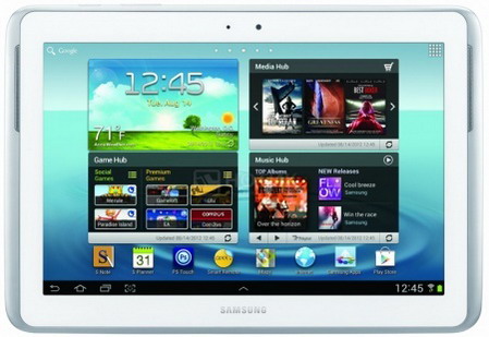 Планшет  SAMSUNG  GT-N8000 16Гб white