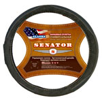 руль AZARD Оплетка на замшевая SENATOR Alaska "L" (d=40см) серый