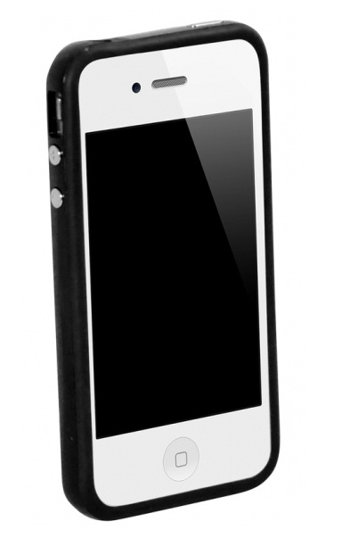 Бампер  CLEVER CASE  EdgeFort iPhone 4/4S черный