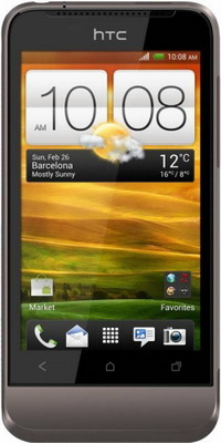 Смартфон  HTC  One V grey