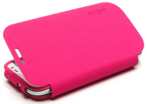 Чехол-книжка ANYMODE Folio Samsung i9300 розовый