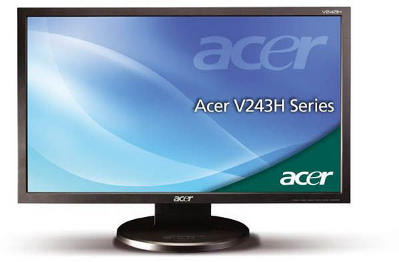 Монитор  ACER  V243HAOBD