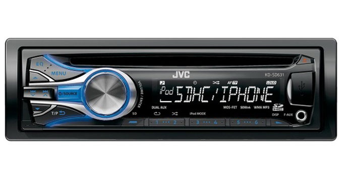 Автомагнитола  JVC  KD-SD637EY