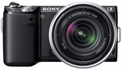 Фотоаппарат  SONY  NEX-5NK 18-55мм черный