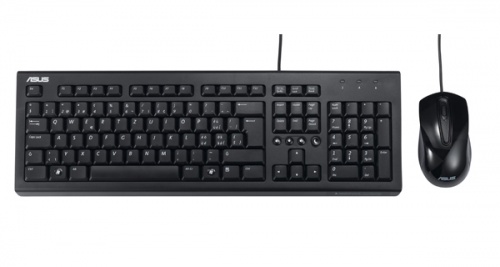 Клавиатура и мышь  ASUS  U2000 USB черный