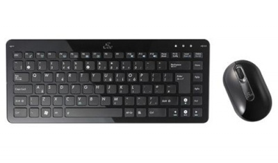 Клавиатура и мышь  ASUS  USB черный (90-XB0E00KM00060)