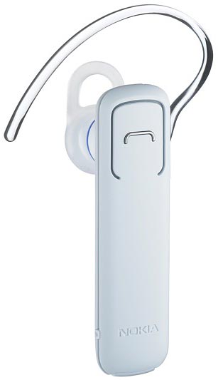 Bluetooth-гарнитура  NOKIA  BH-109 белый