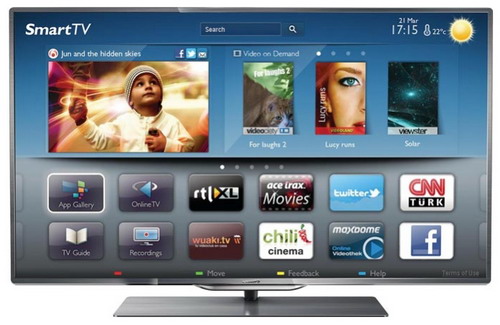 Телевизор LED  PHILIPS  40PFL8007T