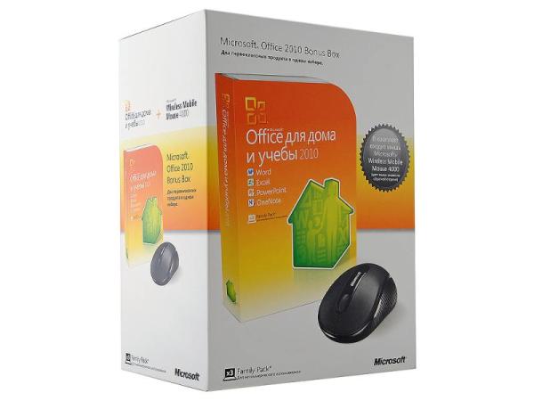 Продукт программный  Office Home and Student 2010 (79G-03253)