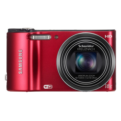 Фотоаппарат  SAMSUNG  EC-WB150 F красный