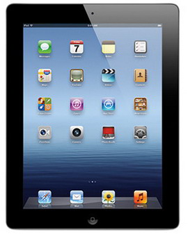 Планшет  APPLE  iPad 3 Black Wi-Fi 32Gb (MC706RS/A)