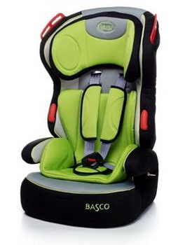 Автокресло  4BABY  Basco 9-36кг зеленое