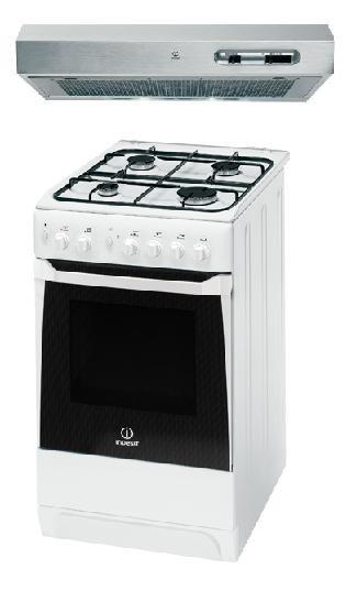 Плита газовая  INDESIT  KN 3G217 + INDESIT 7HH 151 IX