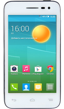 Смартфон ALCATEL Pop S3 5050X white/blue