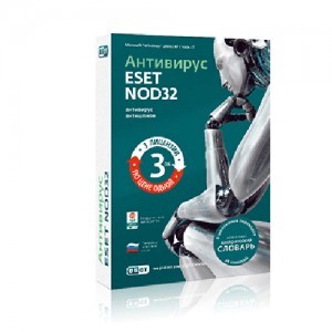 Антивирус  ESET  NOD32 + Bonus  3ПК (ENA1220BOX11)