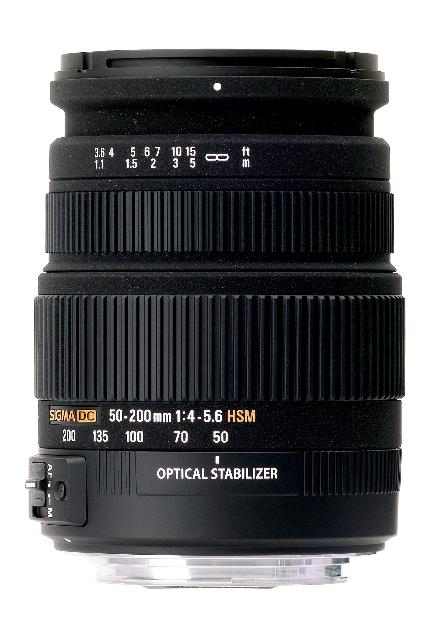 Фотообъектив  SIGMA  AF 50-200мм F4-5,6 DC OS HSM (Canon)