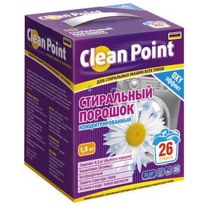 Стир.порошок  CLEAN POINT  CP-101 1,5кг концентрат