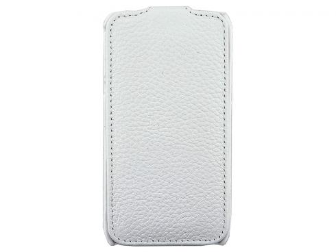 Чехол  CLEVER CASE  Leather Shell Samsung S5830 белый