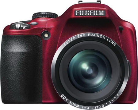 Фотоаппарат  FUJI  SL300 FinePix красный