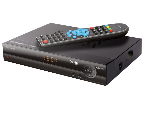 Ресивер DVB-T2  ROLSEN  RDB-501